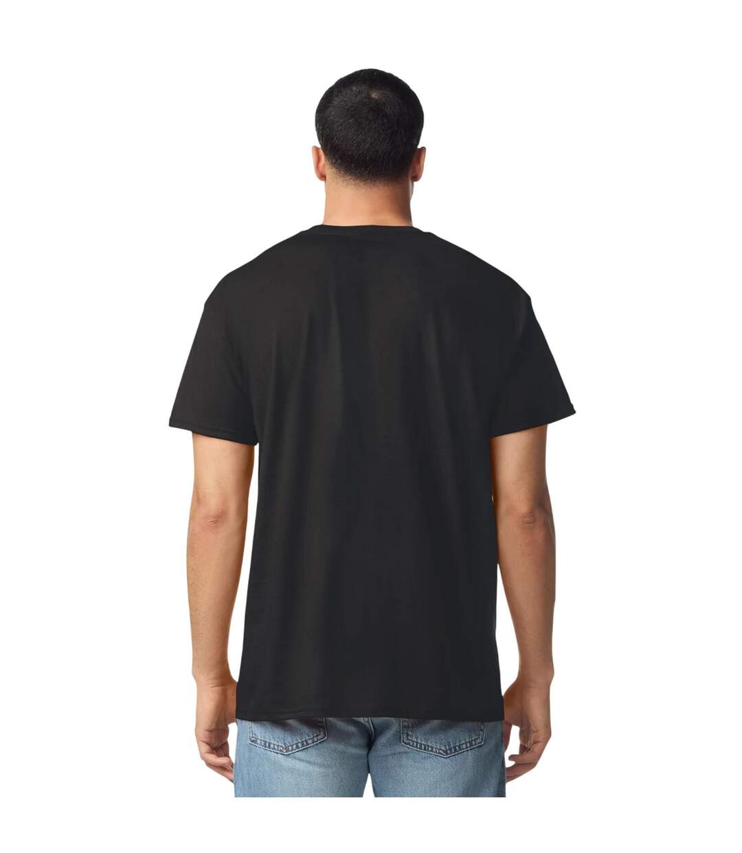 T-shirt Adulte Noir Gildan-2