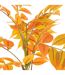 Tige Artificielle Automne James 70cm Orange-2