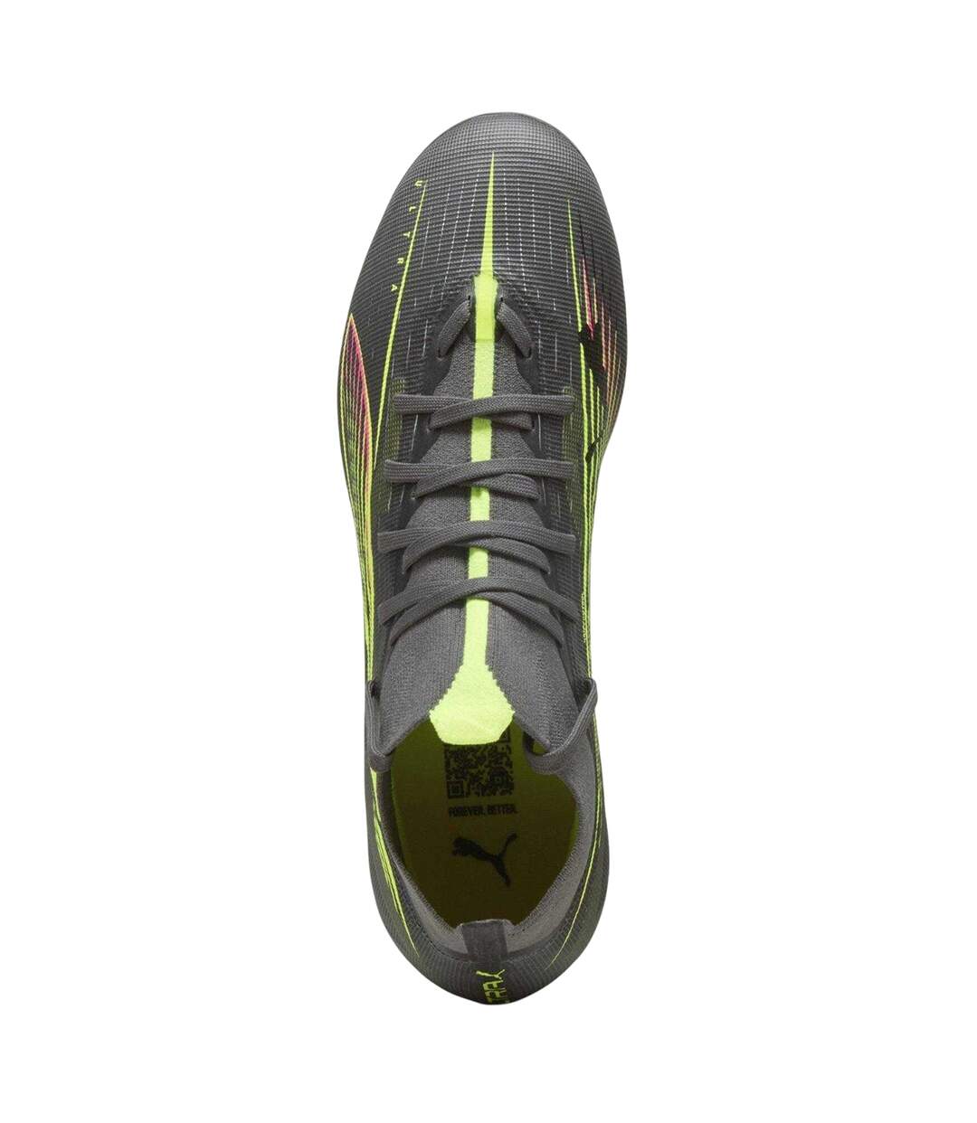 Mens Ultra 5 Match+ Firm Ground Football Boots Matted Silver Puma-4