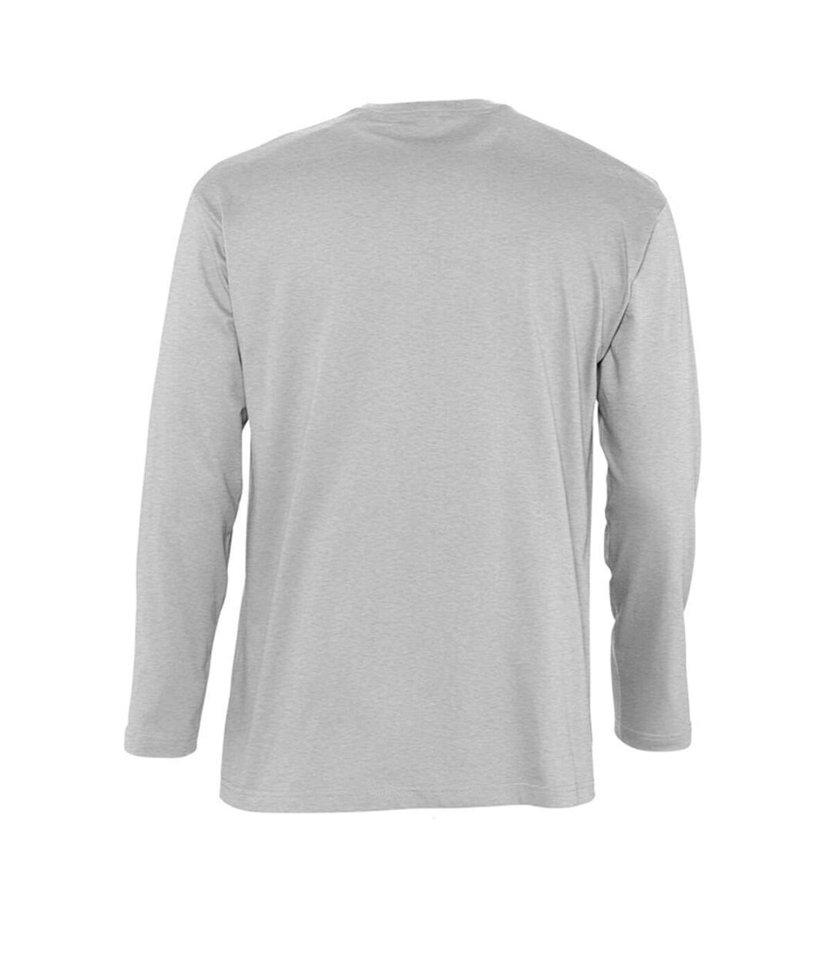 SOLS Monarch - T-shirt à manches longues - Homme (Gris chiné) - UTPC313