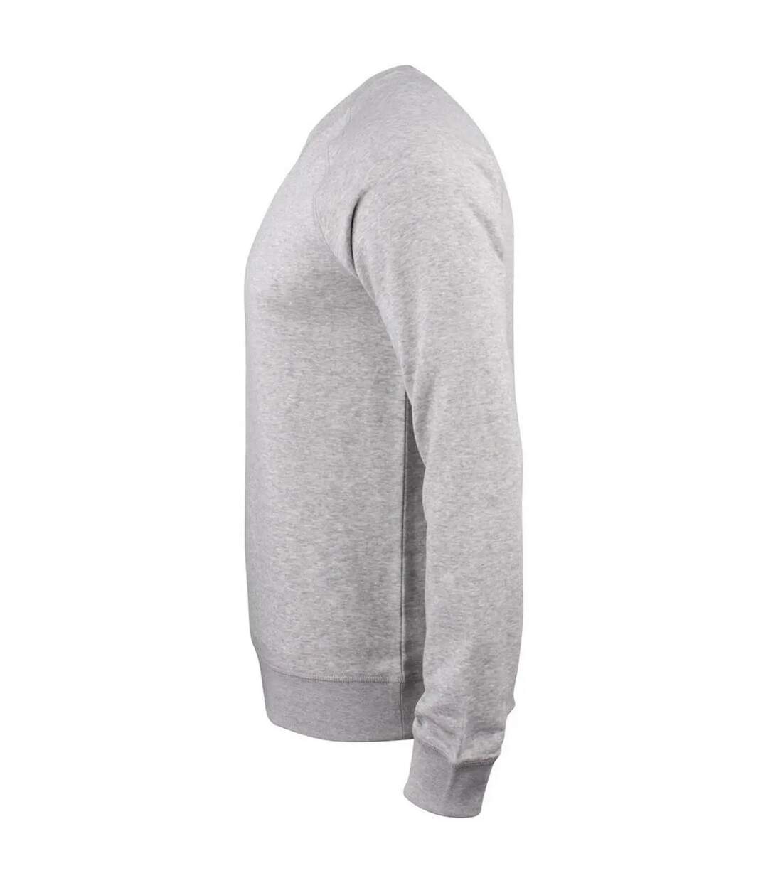 Sweat Premium Adulte Gris Chiné Clique-3