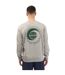 Mens Graphic Print French Terry Relaxed Fit T-shirt Grey New Balance-3