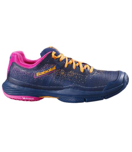 Womens/ladies Jet Ritma Tennis Shoes Blue Rose Babolat