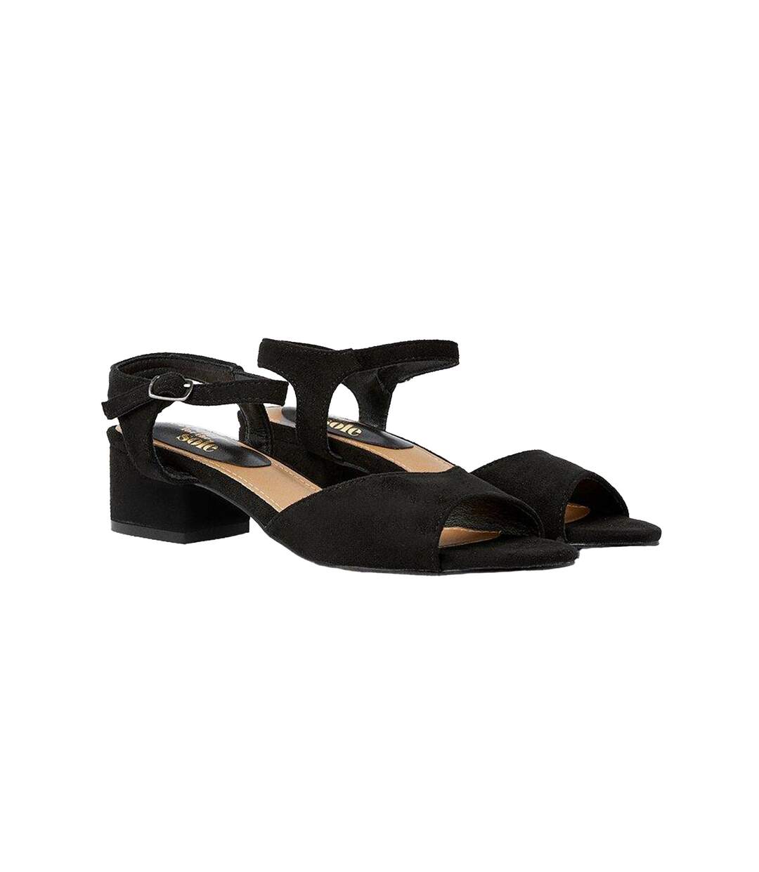 Sandales edith femme noir Good For The Sole-1