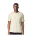T-shirt Adulte Blanc Cassé Gildan-1