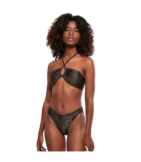 Ensemble Bikini Hot Femme Marron Noir Urban Classics