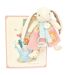 Doudou attache-sucette lapin Ciboulette polyester collection DANS MON JARDIN-4