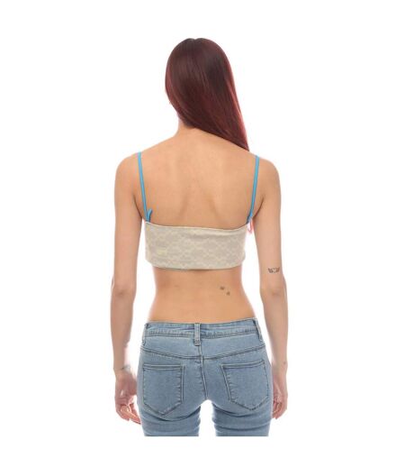 Haut Court Femme Vert Off White