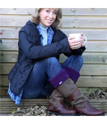 Chaussettes de Bottes Caoutchouc Hautes Thermiques