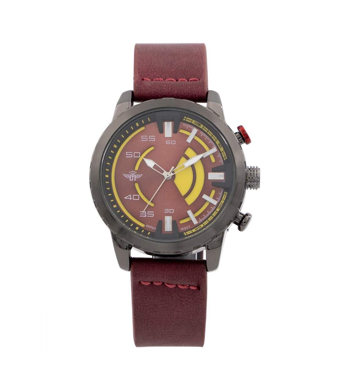 Coffret Montre Homme Bordeaux M. JOHN