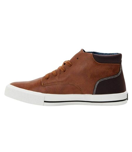 Mens Miles Trainers Brown Original Penguin
