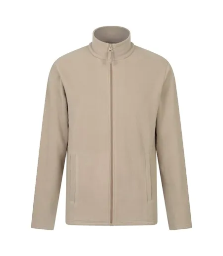 Mens Raso Full Zip Fleece Top Off White Mountain Warehouse