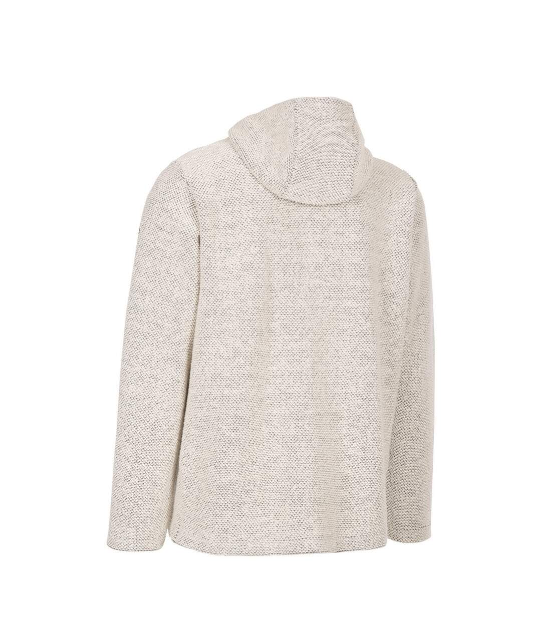 Veste À Capuche Scawton Homme Blanc Cassé Chiné Trespass-3