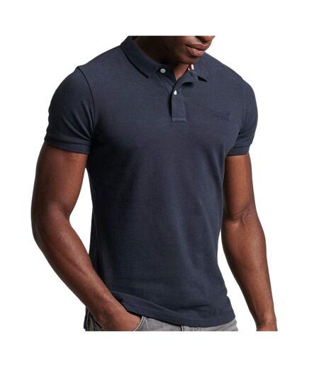 Polo Marine Homme Superdry Classic Piques - S