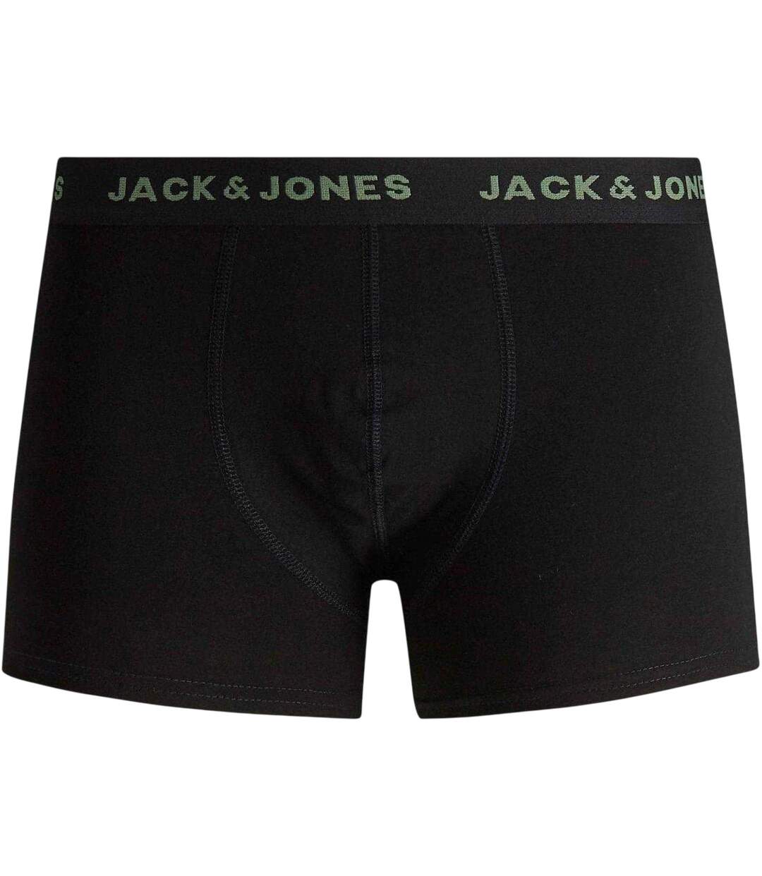 Lot De 7  Boxers Basic Homme Noir Jack And Jones-2