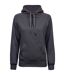 Tee Jays Womens/Ladies Hooded Sweatshirt (Dark Grey)