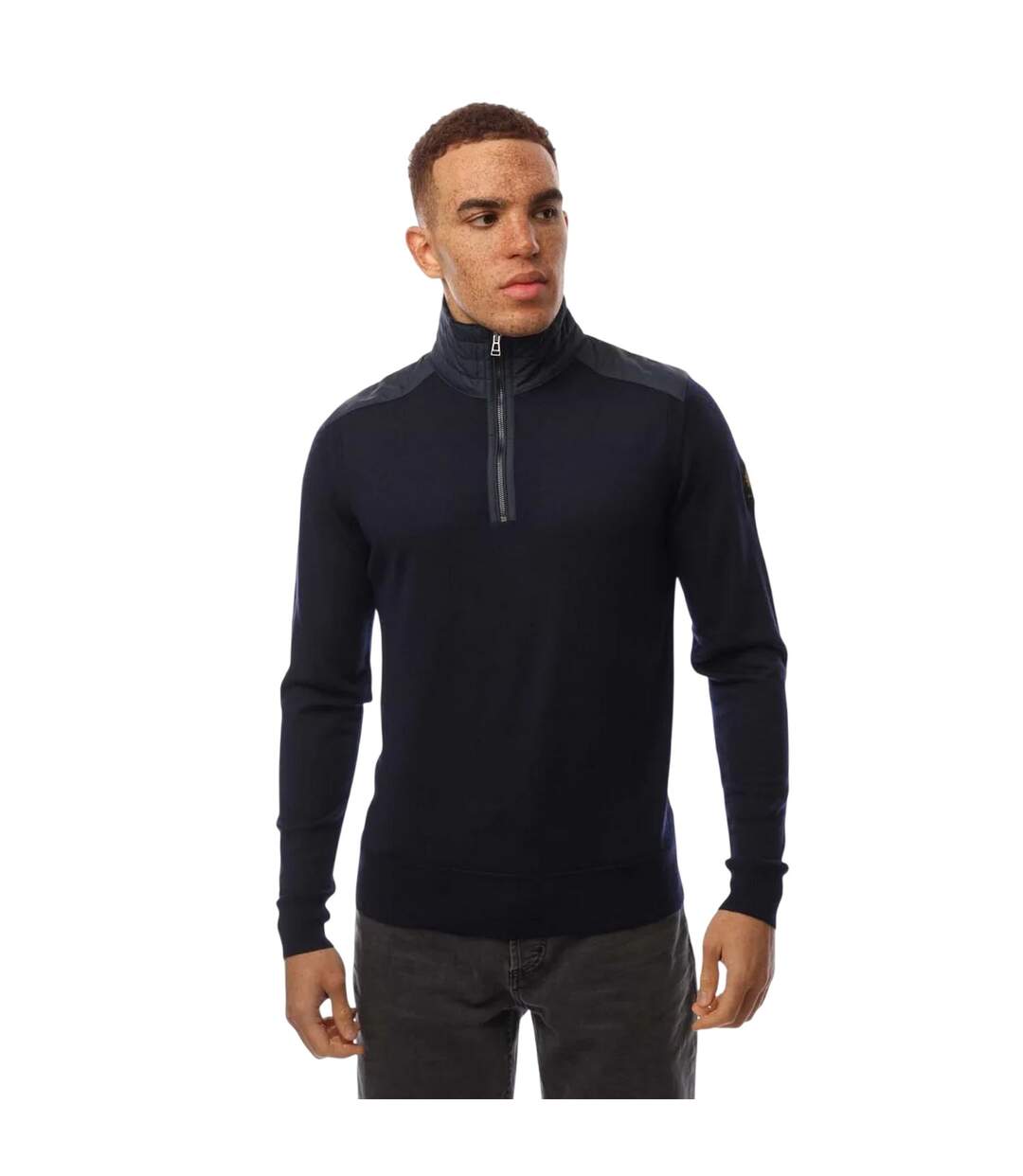 Pull Kilmington Homme Bleu Marine Belstaff-1