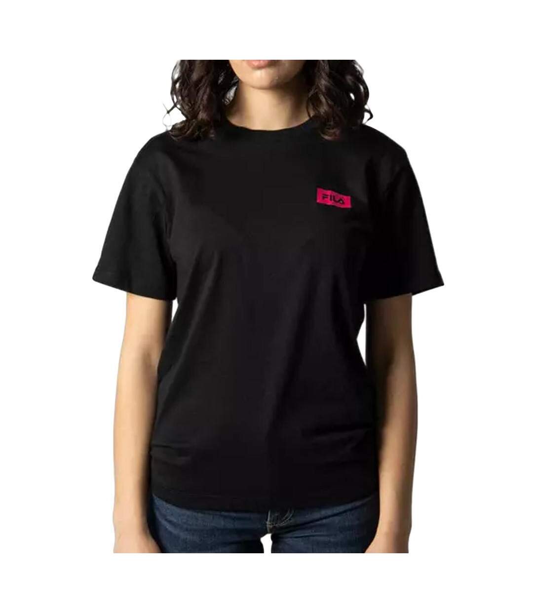 T-shirt Noir Femme Fila Biga - S