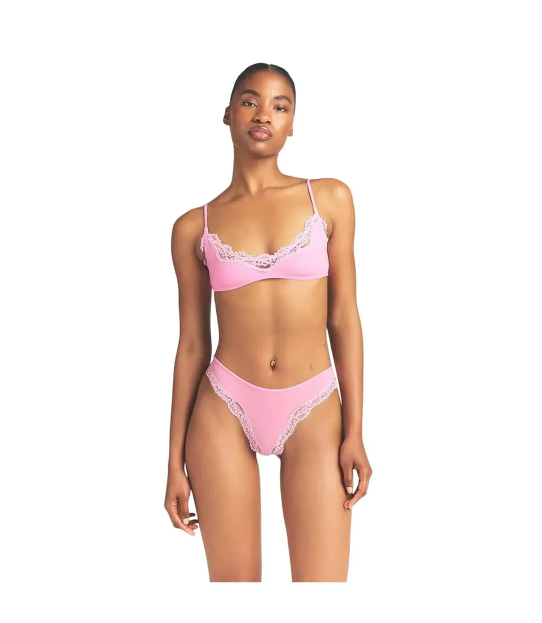 String Motif/style Uni Femme Anthracite Skims-4