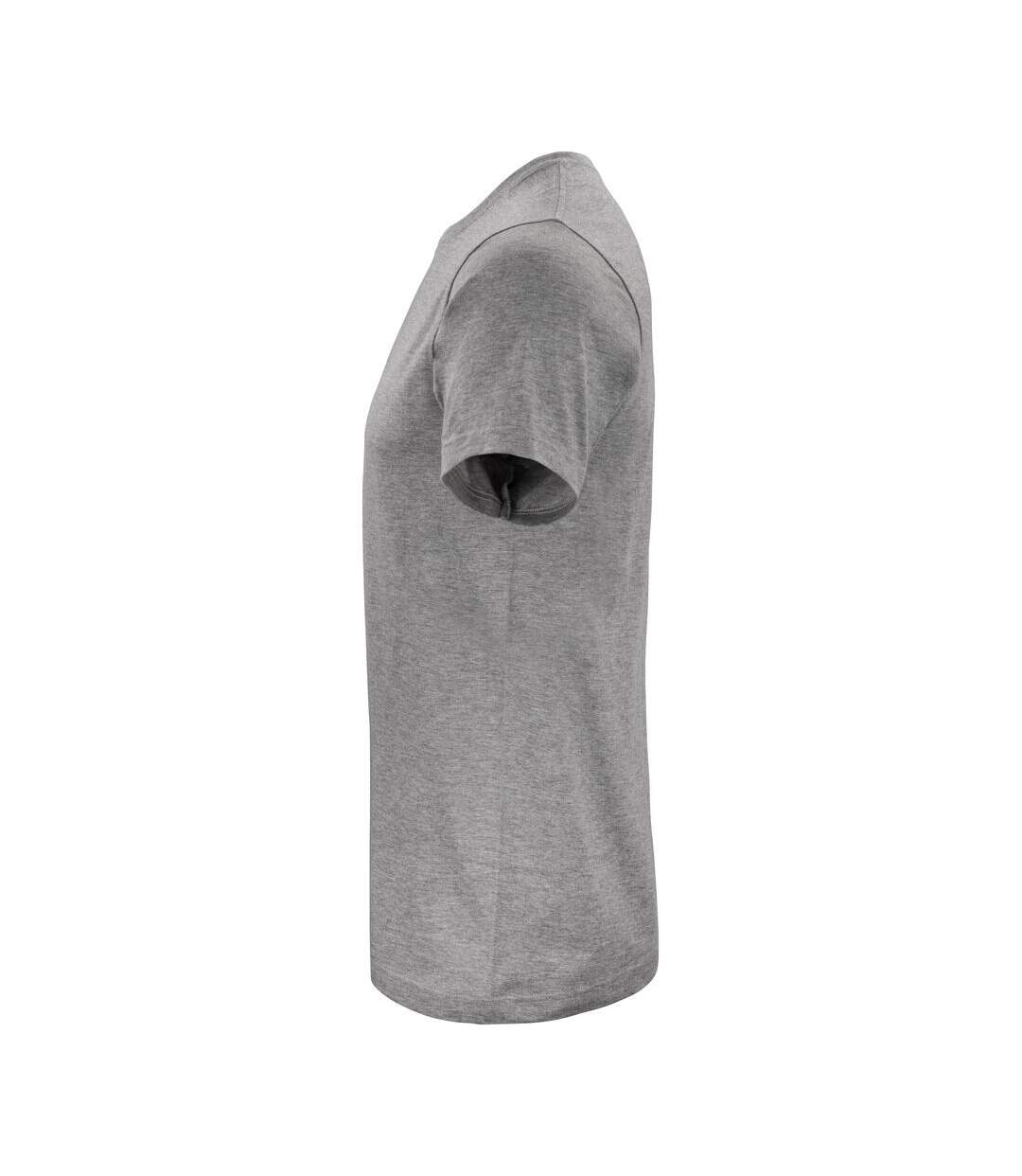 T-shirt Classic Homme Gris Chiné Clique-4