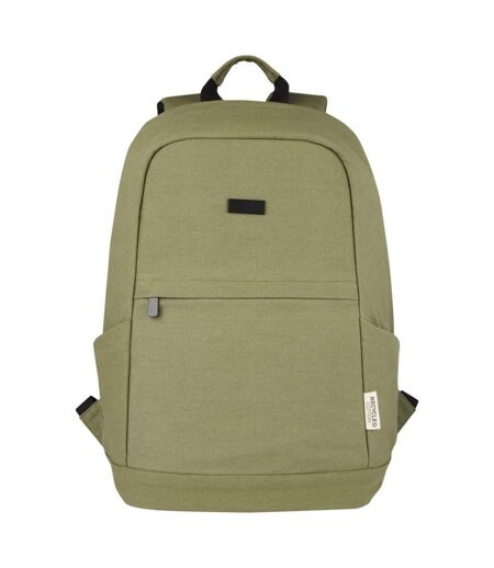 Joey Canvas Anti-Theft 18L Laptop Backpack (Olive) (One Size) - UTPF4100