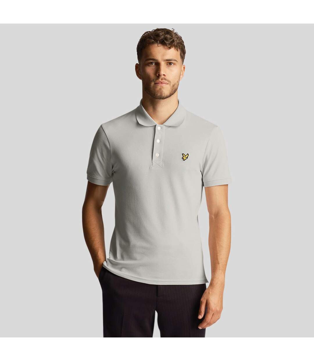 Polo Uni Homme Blanc Lyle & Scott-1