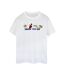 Disney Femme/Les femmes La petite sirène sous la mer - T-shirt boyfriend en coton (Blanc) - UTBI31176-1