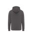 Unisex Adult Rila Recycled Cotton Lightweight Hoodie Anthracite Iqoniq-3