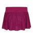 Womens/ladies Perforated Sport Skort Purple Head-2
