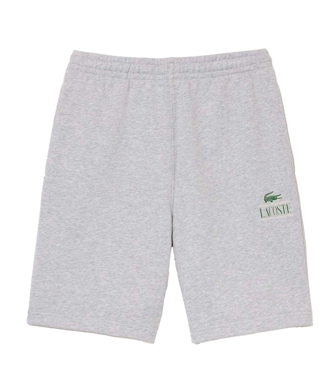 Short adulte gris Lacoste-1