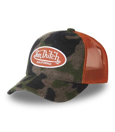 Casquettes Homme en laine baseball avec filet Camo Doux Von Dutch Vondutch