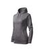 Sweat À Capuche Cape Free Femme Argenté Malfini-3
