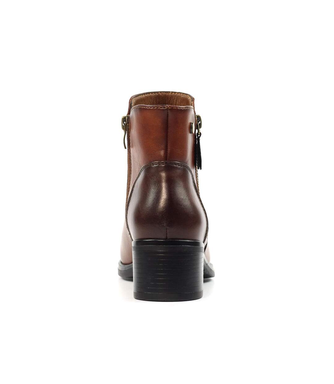 Bottines Sabina Femme Brun Clair Lunar-3