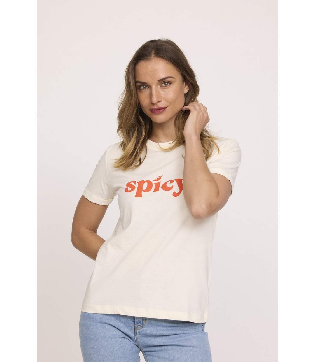 T-shirt ACOBA Ivoire-1