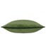 Paoletti Torto Velvet Rectangular Throw Pillow Cover (Moss/Emerald) (50cm x 50cm) - UTRV2833