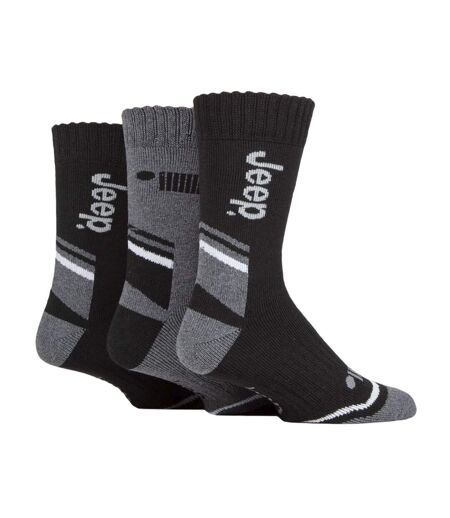 3 Pack Mens Walking Boot Socks | Performance Outdoor Socks for Hiking