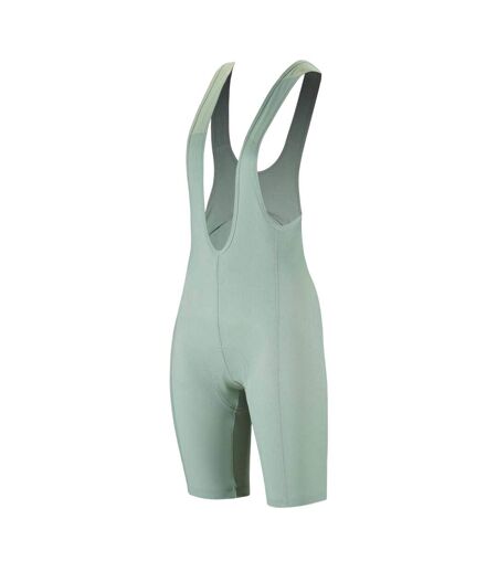 Cuissard De Cyclisme À Bretelles Motif/style Uni Femme Kaki Dhb