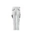 Pantalon Unique Homme Blanc Anthracite Foncé Mascot-1