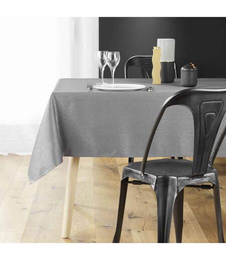 Nappe Jacquard Déco Debbie 140x240cm Anthracite