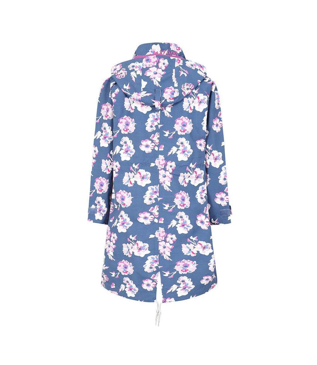 Veste Imperméable Motif/style Floral Femme Bleu Rose Blanc Lazy Jacks-2