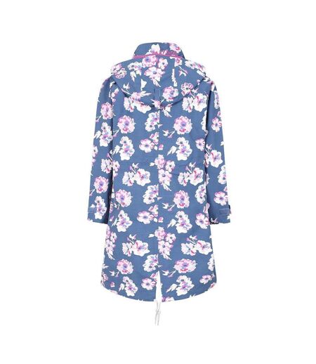 Veste Imperméable Motif/style Floral Femme Bleu Rose Blanc Lazy Jacks