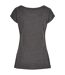 T-shirt Femme Charbon Build Your Brand-2
