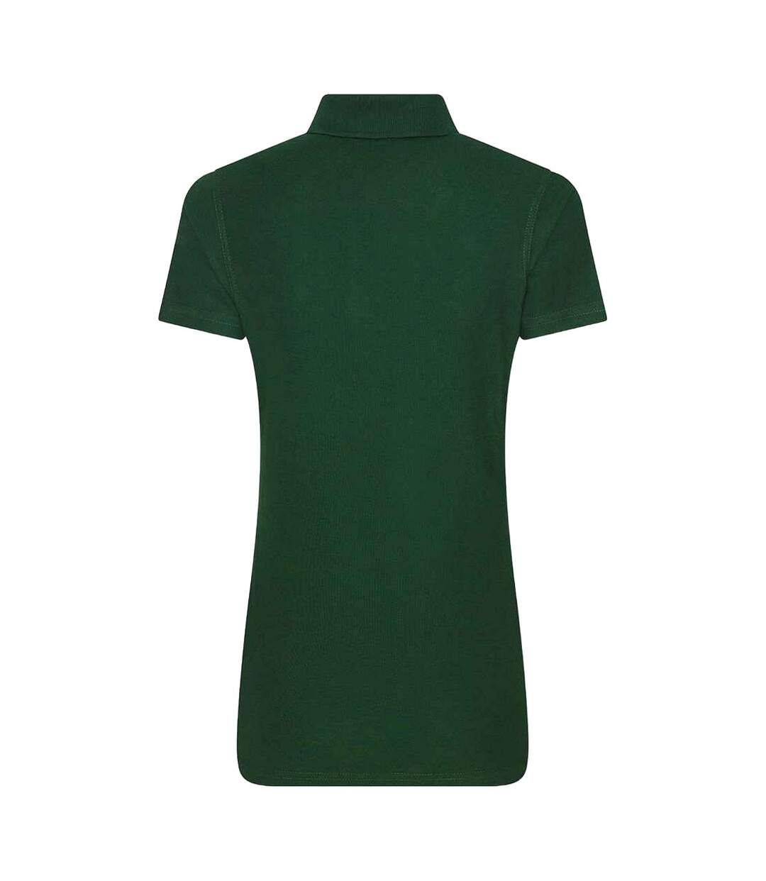 Womens/ladies polo shirt bottle green PRO RTX