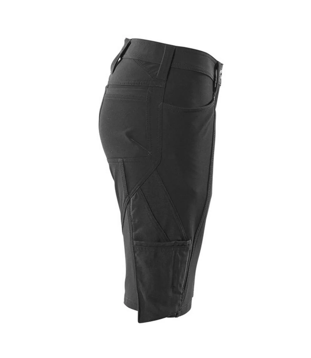 Mens Accelerate Work Shorts Black Mascot-4