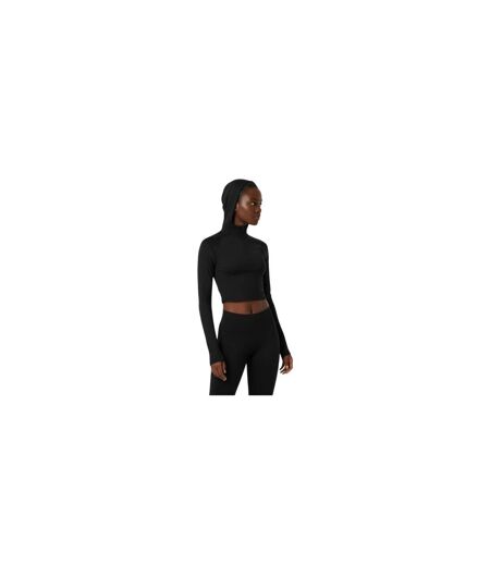 Sweat Court À Capuche Sport Femme Noir Fear Of God