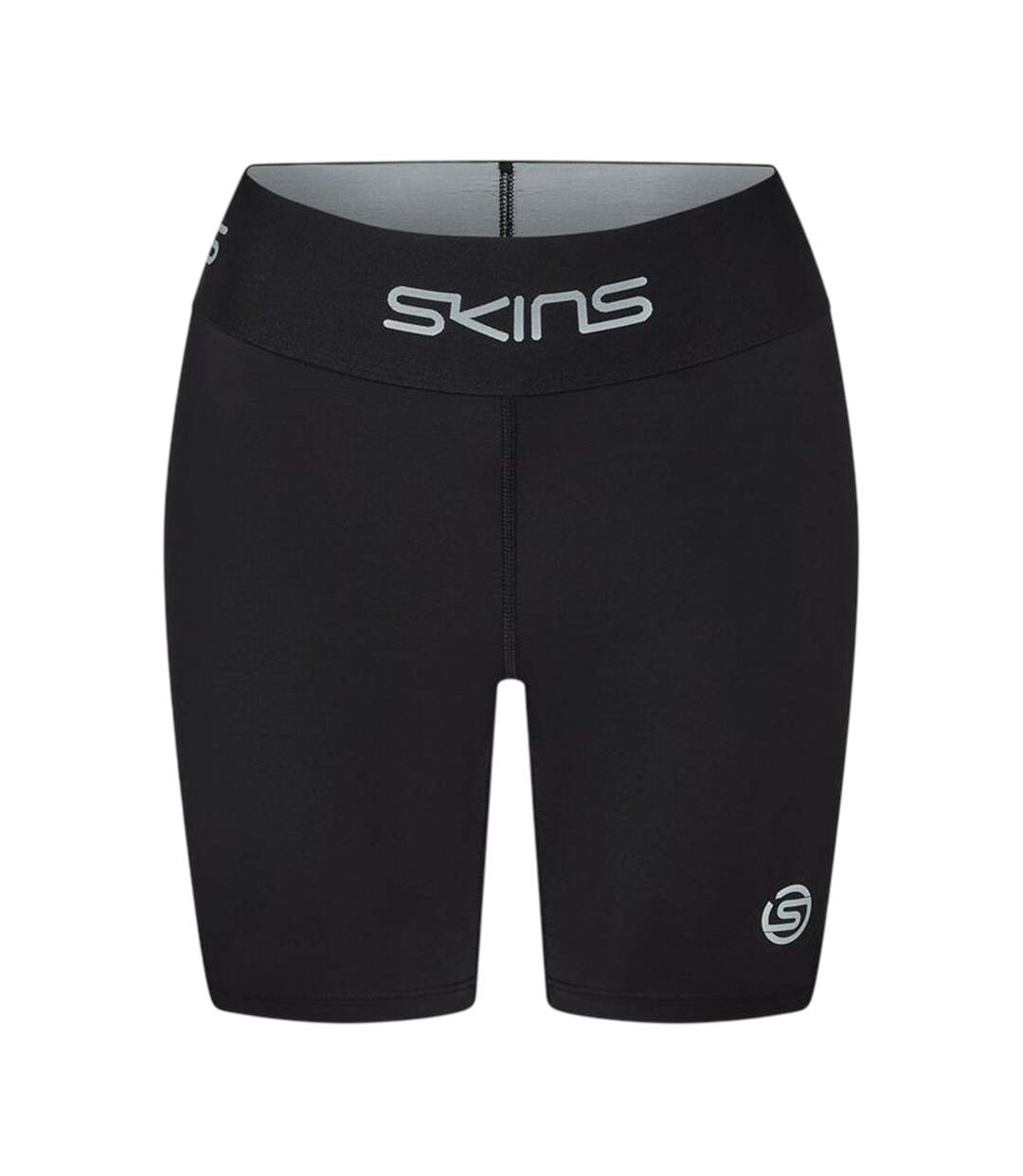 Womens/ladies Series-1 Compression Shorts Black Skins-1