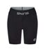 Womens/ladies Series-1 Compression Shorts Black Skins-1