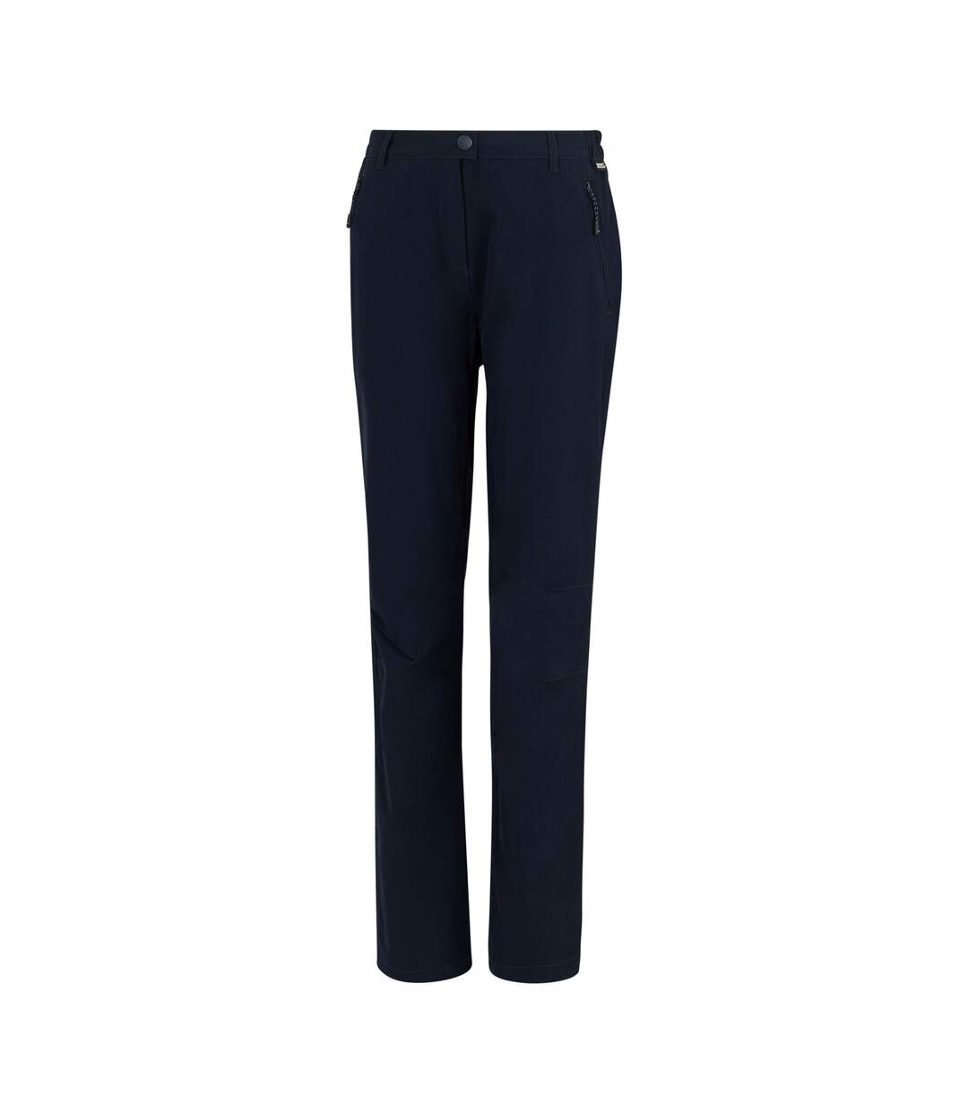 Pantalon De Randonnée À Taille Semi-élastiquée Highton Femme Bleu Marine Regatta-3