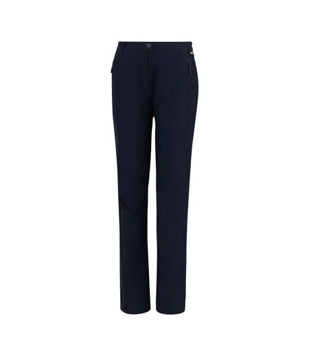 Pantalon De Randonnée À Taille Semi-élastiquée Highton Femme Bleu Marine Regatta