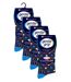 Gentle Grip - 12 Paires Homme Chaussettes Sans Elastiques Confort-2